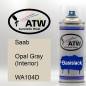 Preview: Saab, Opal Gray (Interior), WA104D: 400ml Sprühdose, von ATW Autoteile West.